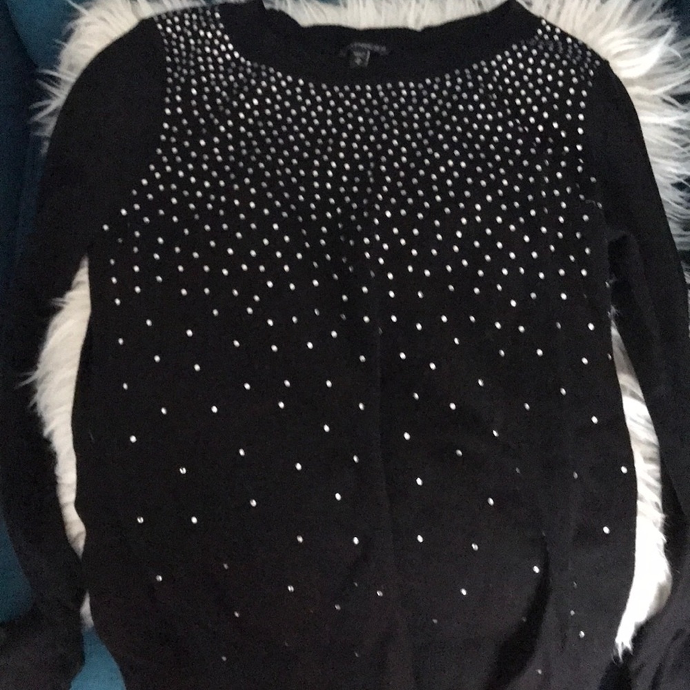 Express Bedazzled Sweater